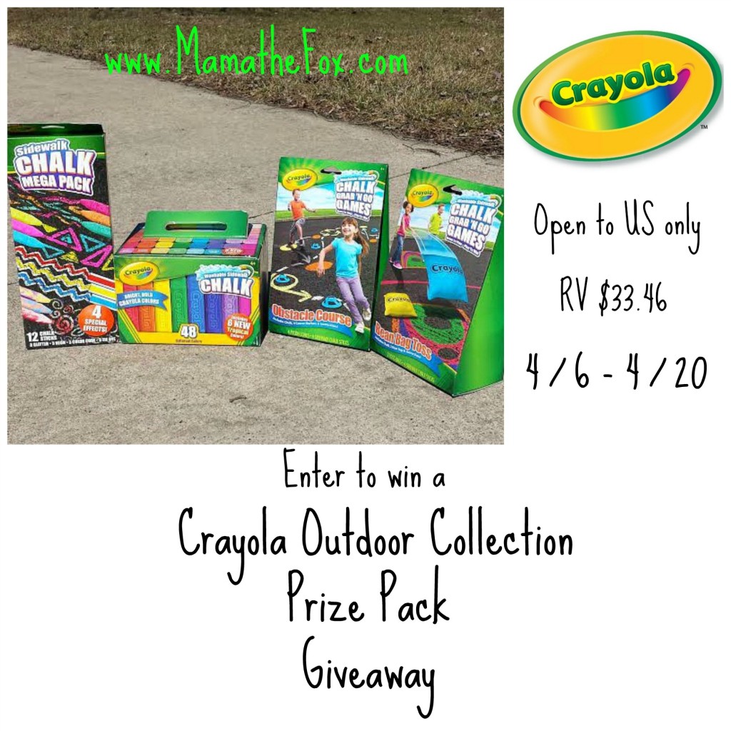 Crayola Outdoor Giveaway