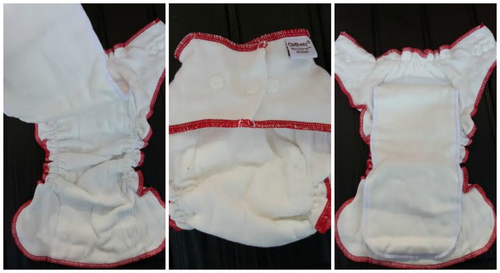 This is a Cloth-eez Workhorse Fitted Cloth Diaper