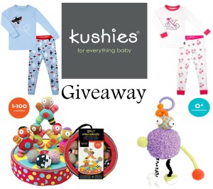 Giveaway toys and pjs