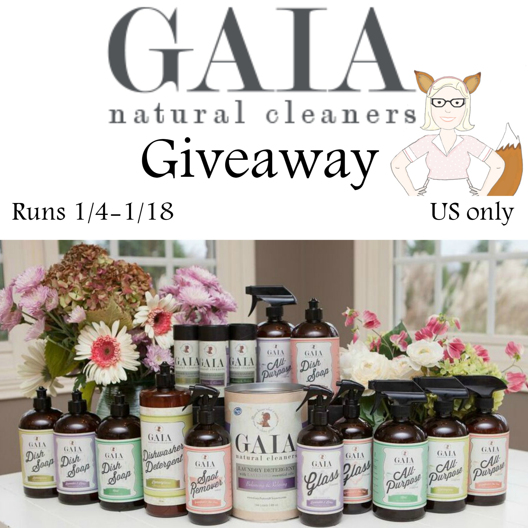 MamatheFox - GAIA Natural Cleaners Giveaway - MamatheFox