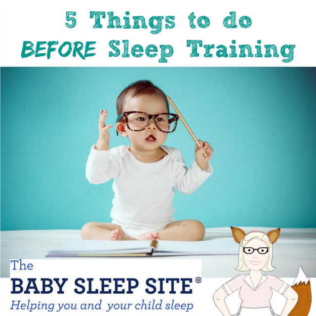 5 Things to do BEFORE Sleep Training