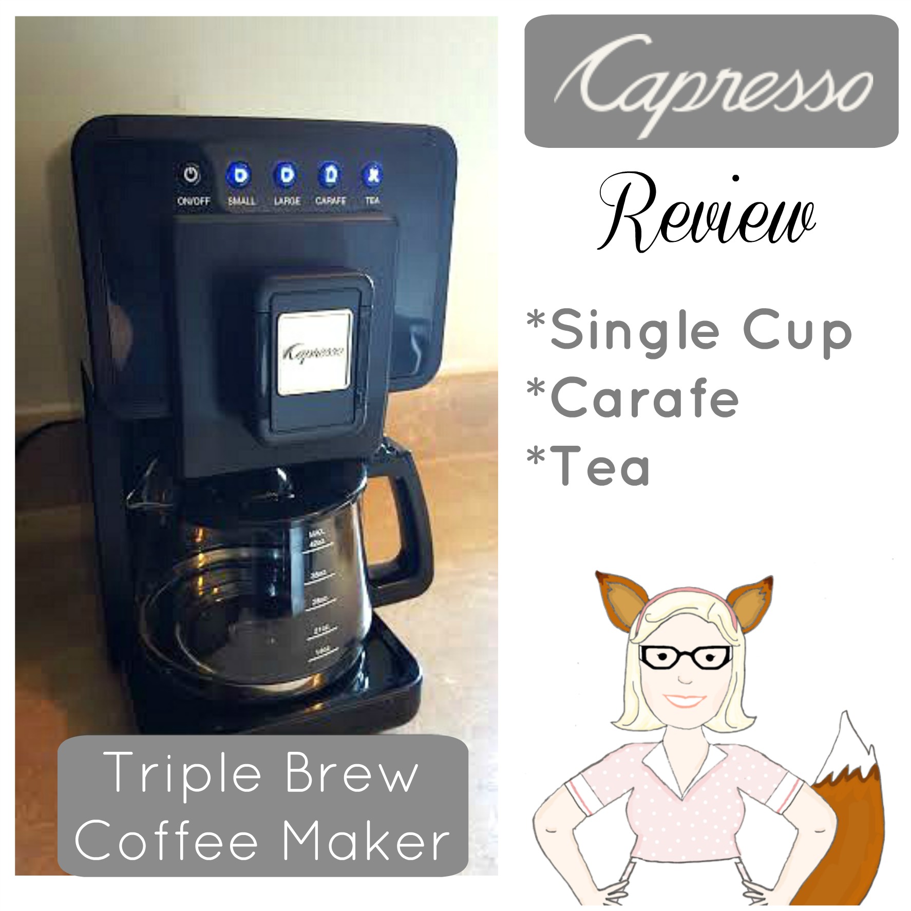 Mamathefox Capresso Triple Brew Maker Review Mamathefox