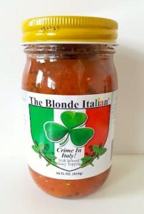 The Blonde Italian Crime In Italy Sauce