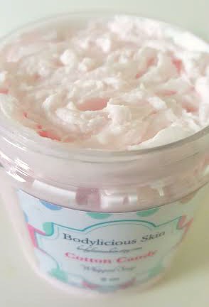 bodylicious cotton candy whipped soap