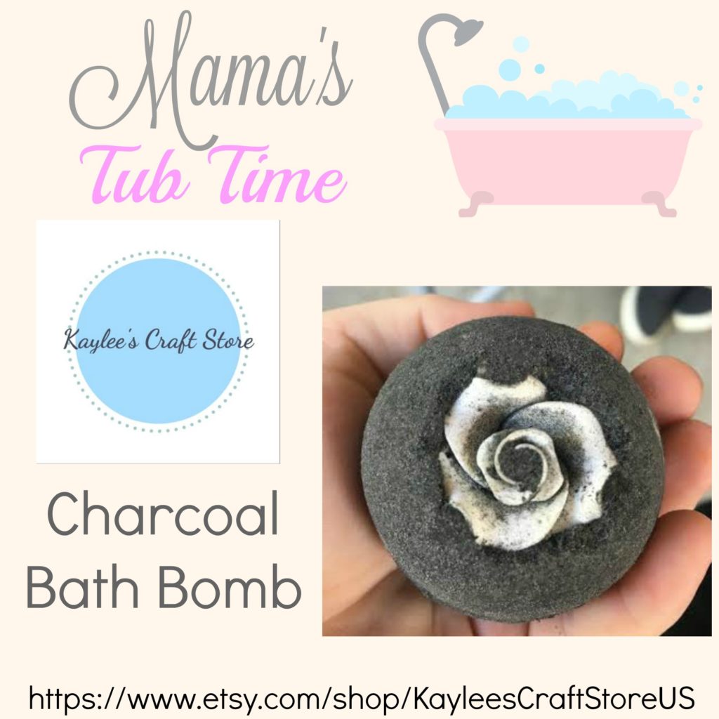 Charcoal Bath Bomb Kaylees Craft Store 2000