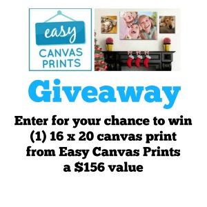 Easy Canvas Prints Giveaway