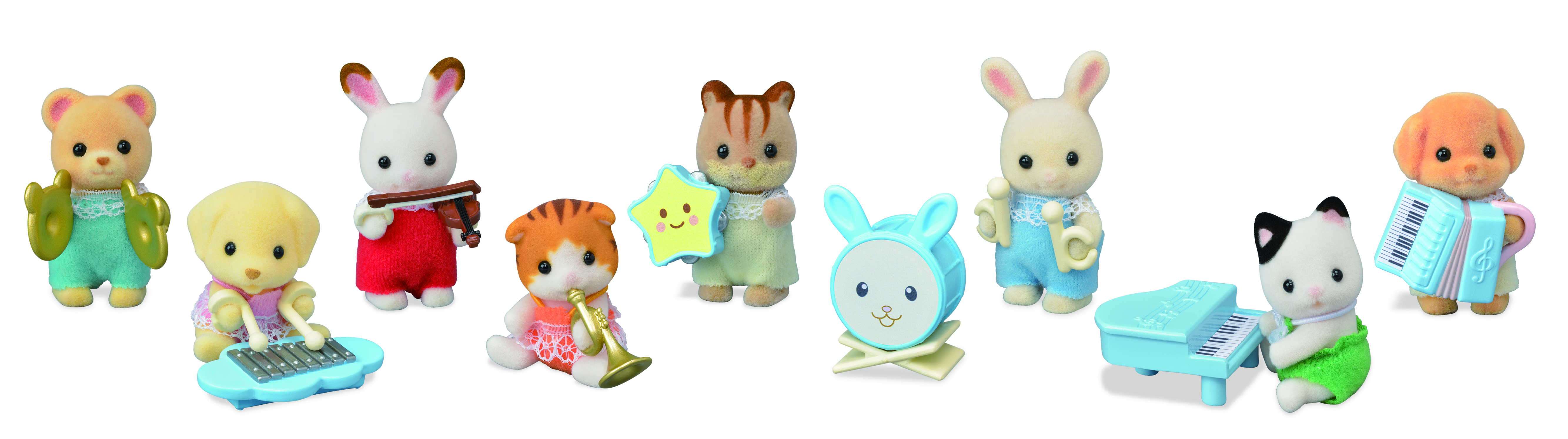 Epoch Calico Critters Nursery Series Blind Bag Band Series