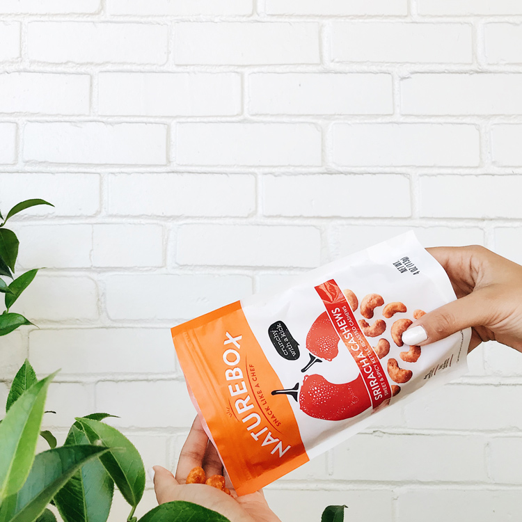 NatureBox Sriracha snacks